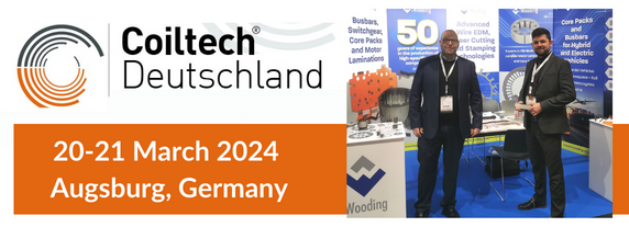 HV Wooding will exhibit at Coiltech 20-21 March 2024 Augsburg, Germany