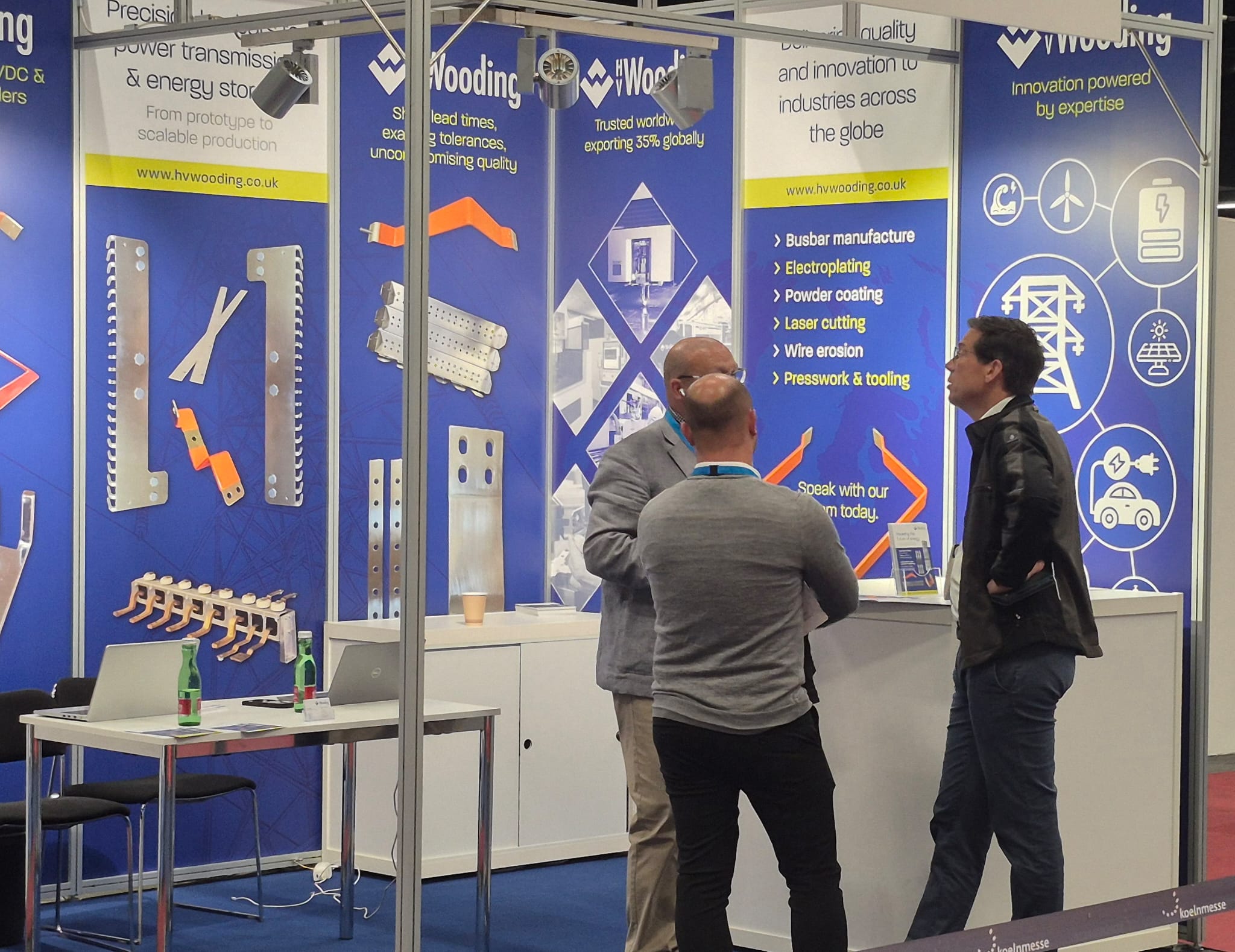 H V Wooding exhibiting at Power Transmission & Distribution Technology Expo 2026 in Cologne