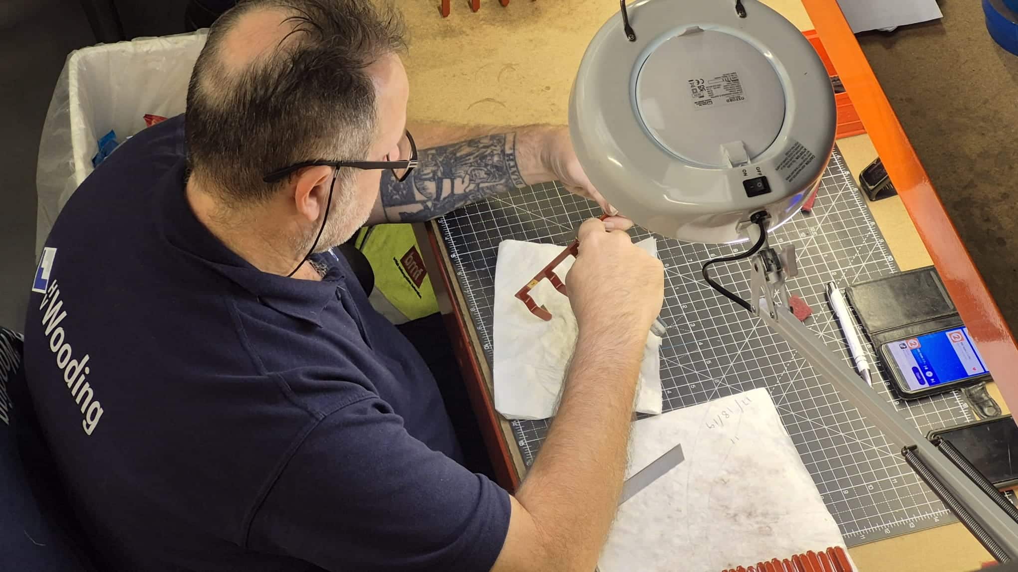 Powder coating at H V Wooding Powder coated busbars